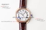 Perfect Replica Cartier Rose Gold Automatic Watch For Womens